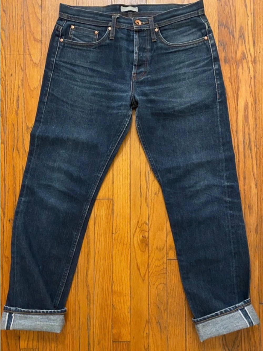 Unbranded Brand UB201 Tapered Selvedge Denim Jeans - Size 32 - 14.5 oz $99 orig